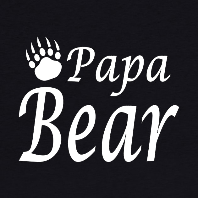 Papa Bear with bear claw by pickledpossums